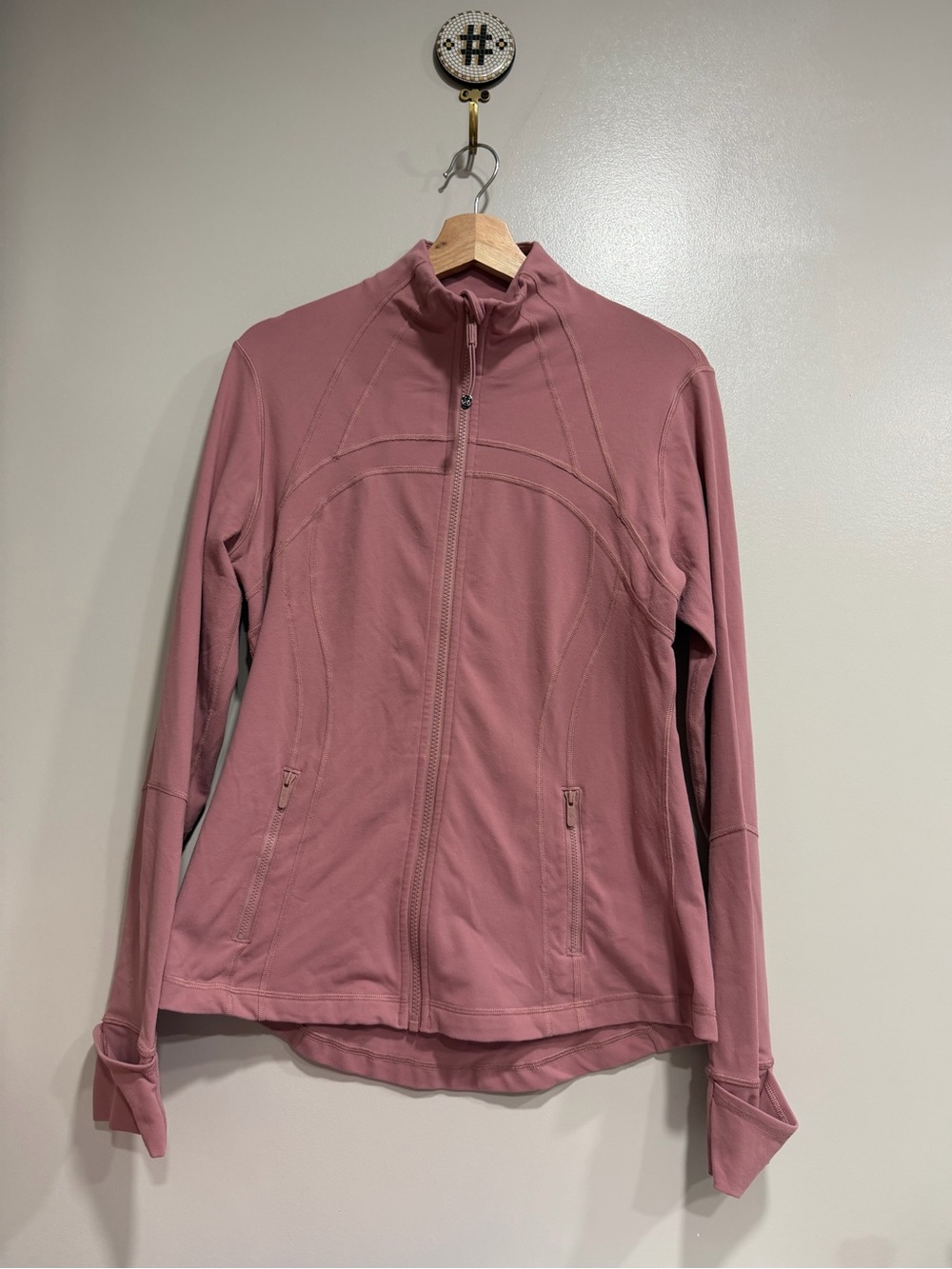 Lululemon pink Define Jacket
